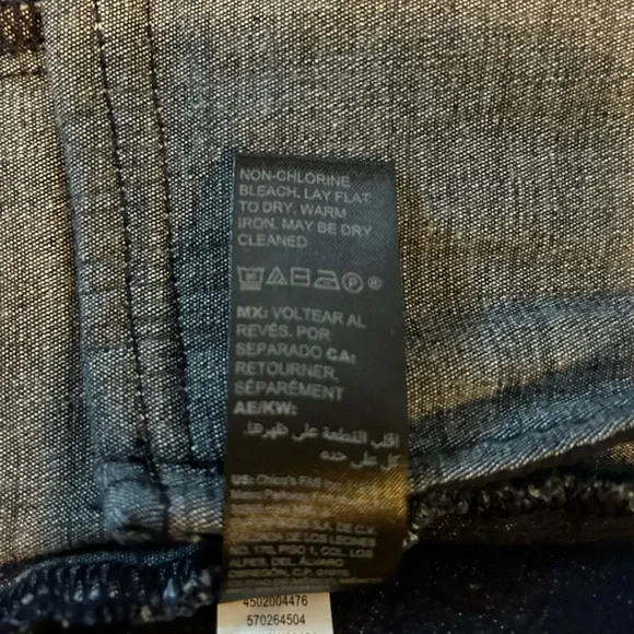 NWT WHBM Denim Blazer - Picture 5 of 7